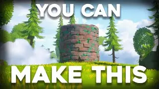 Ghibli-Style Enchanting Bricks in Substance Designer Tutorial (easy)