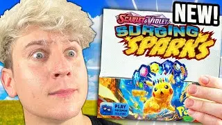 I Opened NEW Surging Sparks Pokemon Cards!