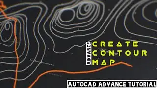 Autodesk Land Desktop 2009: HOW TO CREATE CONTOUR MAP