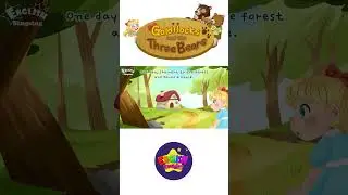 Goldilocks and the three bears - Fairy tale - English Stories (Reading Books) #shorts