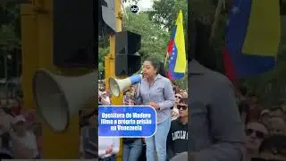 Opositora de Maduro filma a própria prisão na Venezuela