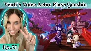 Venti's English Voice Actor plays GENSHIN IMPACT! Part 33: The True Shogun