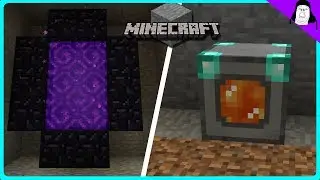 Портал в ад и три 3 генератора булыжника ! Майнкрафт Stone block