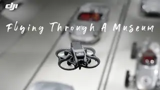 Flying DJI Avata through the Porsche Museum