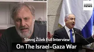 Philosopher Slavoj Žižek: Israel Needed This War In Gaza To Create A Greater Israel | Full Interview