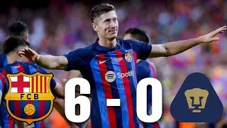 Barcelona vs Pumas [6-0], Joan Gamper Trophy 2022 - MATCH REVIEW