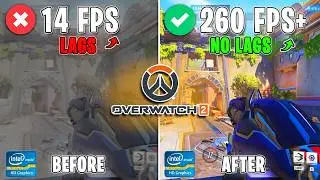 Overwatch 2 - BEST SETTINGS for MAX FPS in SEASON 12 | Fix Lags, Stutter & Delay ✅