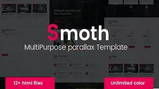 Smoth - MultiPurpose parallax Template | Themeforest Website Templates and Themes