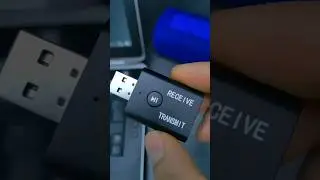 USB Bluetooth 5.0 audio transmitter/receiver adapter 3.5 & direkt PC out play