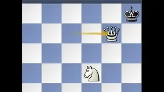 Checkmate with Queen and Knight against King