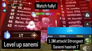 Demon soul simulator - level up sanemi with 1T souls / strongest sanemi demon soul Roblox update