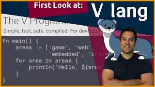 V language - First Impression [Programming Languages Episode 2]