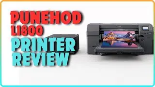 PUNEHOD L1800 A3 DTF Printer Review | Best Inkjet Printer for Graphic Design In 2024