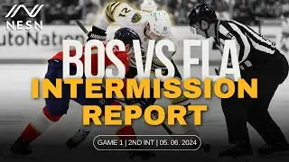 Live Intermission Report: BOS @ FLA Game 1