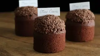 Mini Cakes de chocolate y Caramelo salado /Chocolate and Salted Caramel mini cakes