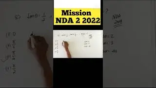 NDA 2 2022 | Trigonometry || NDA Mathematics | Most Important Questions|