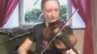 Anna-Wendy Stevenson plays fiddle