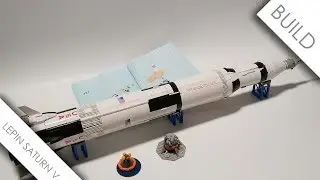 LEPIN 37003 Saturn V Build