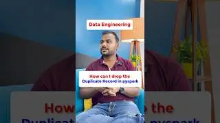 How to Drop the Duplicate Records in Pyspark? | Pyspark Interview Question| Data Engineer