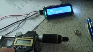 Mitutoyo / Igaging Micrometer with Arduino and LCD