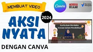 CARA MEMBUAT AKSI NYATA DENGAN CANVA // PEMULA