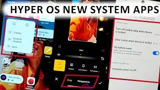 How To Install Xiaomi HyperOS 1.0  🔥 NO ROOT - NO TWRP - INSTALL  HYPER OS NEW SYSTEM APPS