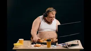 FAT GUY RUNNING IT DOWN!