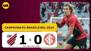 ATHLETICO 1 X 0 INTERNACIONAL - CAMPEONATO BRASILEIO 2024; VEJA OS GOLS