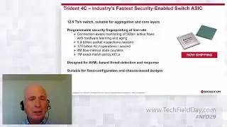 Broadcom’s Trident 4C:  Industry’s Fastest Security- Enabled Switch ASIC