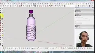 how to make plastic bottles with sketchup