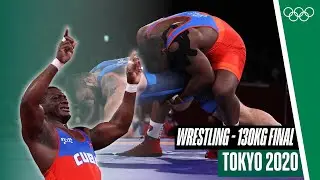 🥇Legendary 4th Olympic Gold! Mijaín Núñez 🇨🇺 Wrestling Mens Greco-Roman 130kg Final | Tokyo 2020