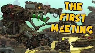 The First Meeting - Cartoons about tanks