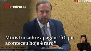 Ministro sobre apagão no Brasil: O que aconteceu hoje é extremamente raro