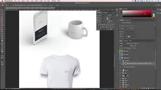 Smart Object Mockups & Graphic Design Presentations in Photoshop