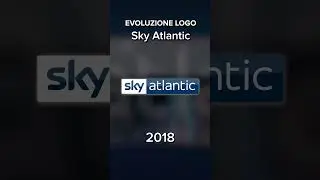 Evoluzione Logo   Sky Atlantic 2014 2024 #evolution #logo