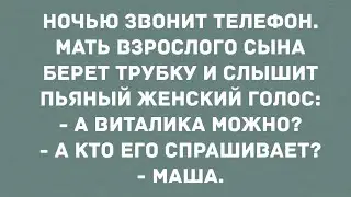Виталику позвонила пьяная Маша. Смех! Юмор! Позитив!