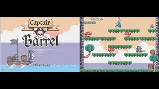 Captain Barrel (Homebrew) Genesis - Gameplay (Demo)