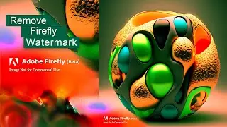 Adobe Firefly -  how to remove Firefly watermark | Remove Adobe Firefly Watermark