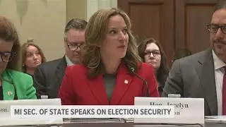 Secretary of State Jocelyn Benson testifies on election security