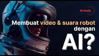 Cara mudah membuat video avatar dan suara robot dengan AI atau kecerdasan buatan