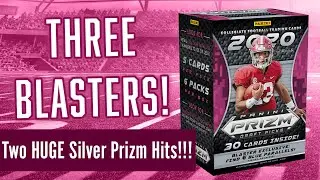 2020 Panini Prizm Draft Picks Collegiate Football -  Three Blaster Boxes!