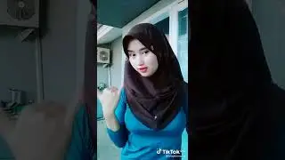Tiktok jilbab viral  ABG gunung gede