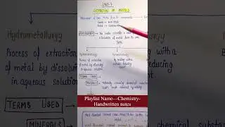 Chemistry || Chapter 7-- Extraction of Metals || Lec.34 (Part-1) || General Science