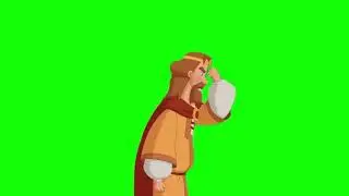 Ты что принёс олух Три богатыря Футажи для видеомонтажа на зелёном фоне Green Screen