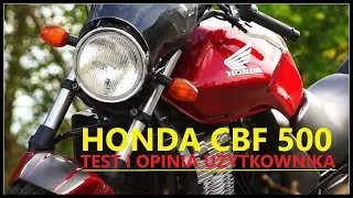 HONDA CBF 500 test, presentation and  user review