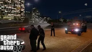 GTA 4 LCPDFR Police Mod 13 | NYPD Unmarked Ford Police Interceptor | ARRESTED