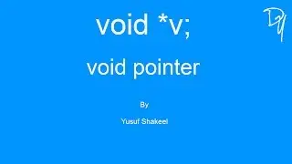 07 C | How to convert void pointer into char int float double