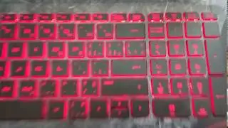 HP Star Wars Laptop: backlit keyboard preview