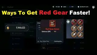 Black Desert Mobile Ways To Get Red Gear Faster!