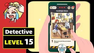 Brain Find Detective Level 15 (latest version 2021) Walkthrough